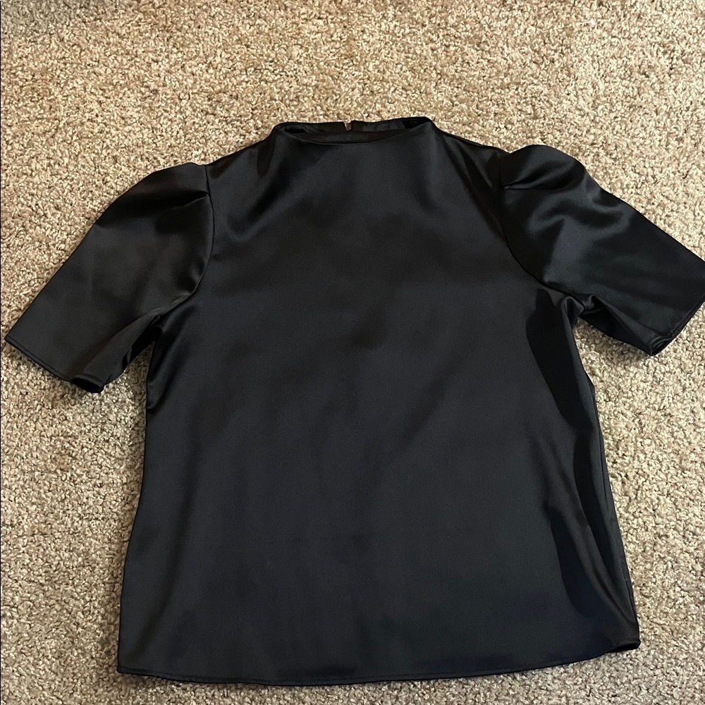 Calvin Klein Black Short Sleeve Top